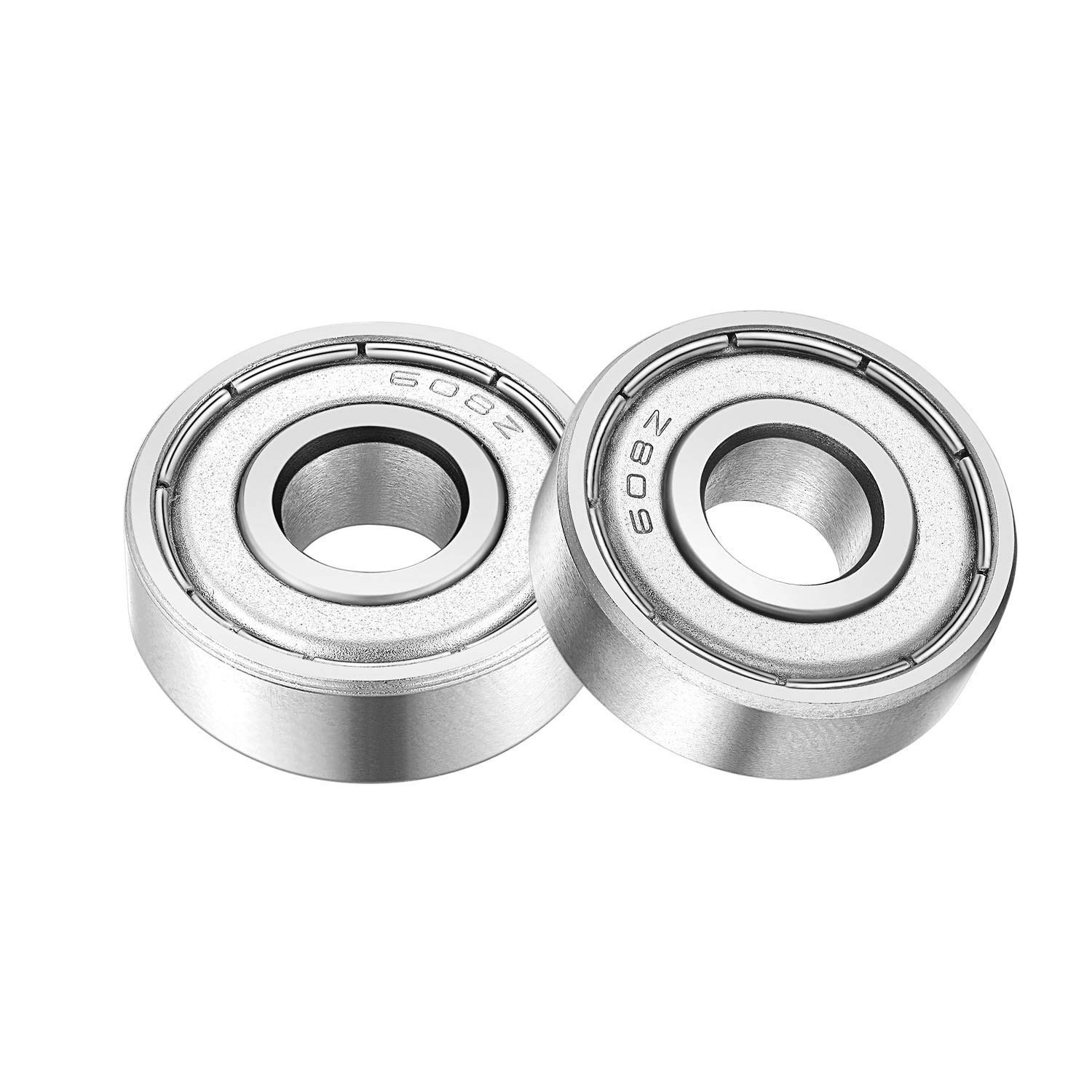 608z-Bearings Sealed Deep-Groove Ball – Miniature 8x22x7mm, Double Sealed Rub…