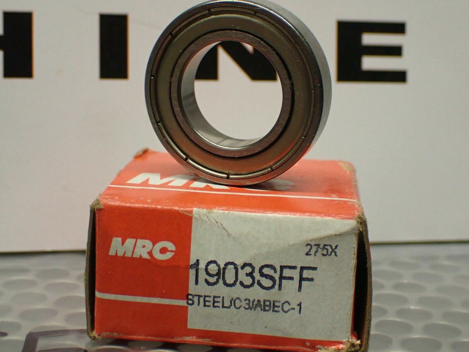 MRC 1903SFF Bearing STEEL/C3/ABEC-1 New Old Stock Fast Free Shipping