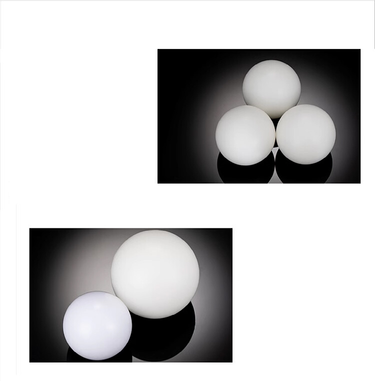 Φ2-50mm Polypropylene Plastic Ball High Precision Solid Balls Translucent Color