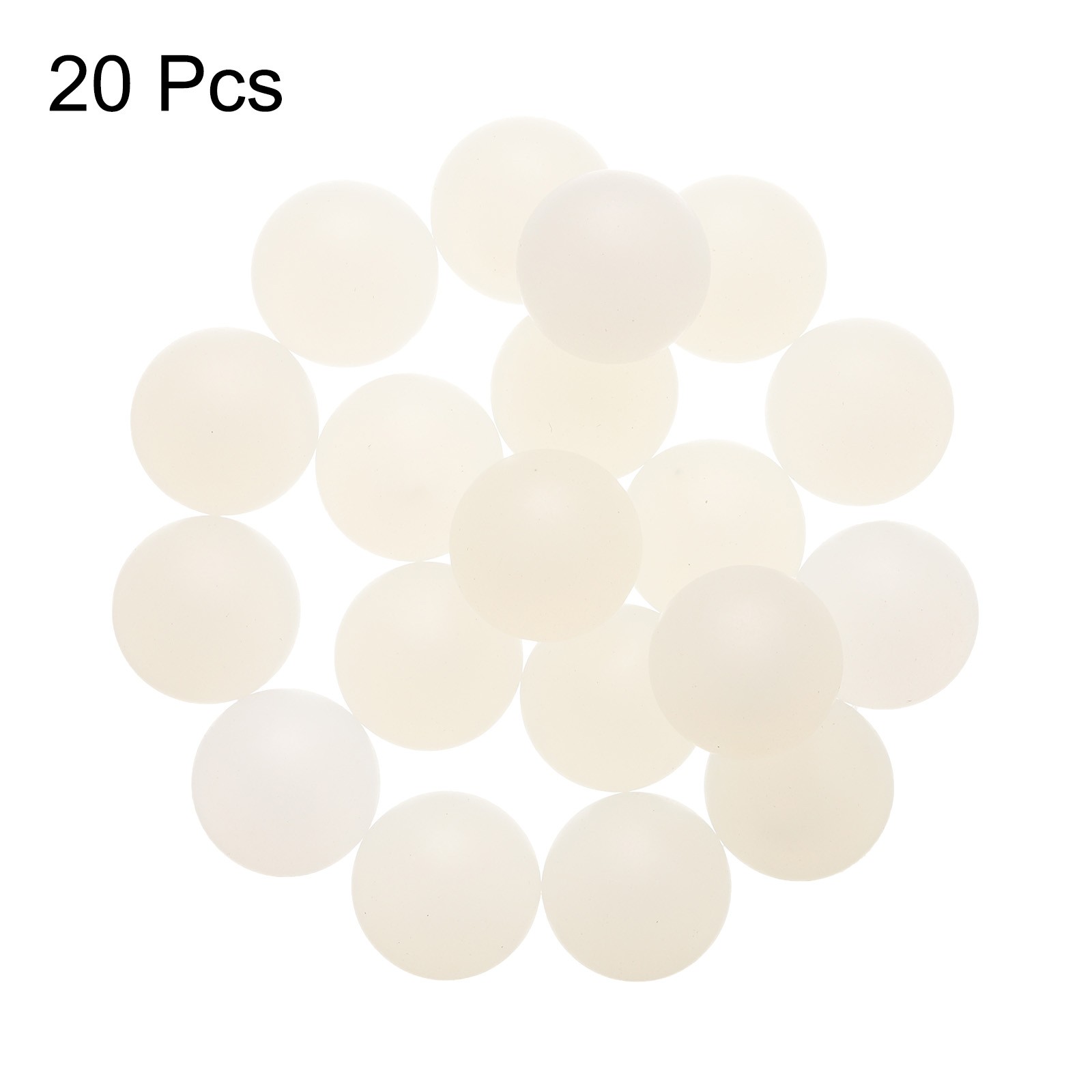 20pack PP Plastic Bearing Balls 3/4″ 19.05mm Solid Plastic Balls G1 Precision