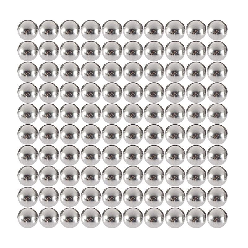 High-Precision 304 Stainless Steel Bearing Balls G100 – 200pcs, 1/4″ Size