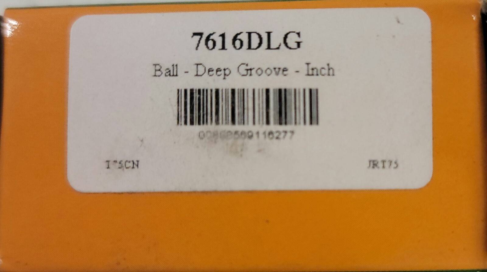 2 Tritan 7616DGL 7616 Mounted Unit Insert Deep Groove 1in Ball Bearing W12
