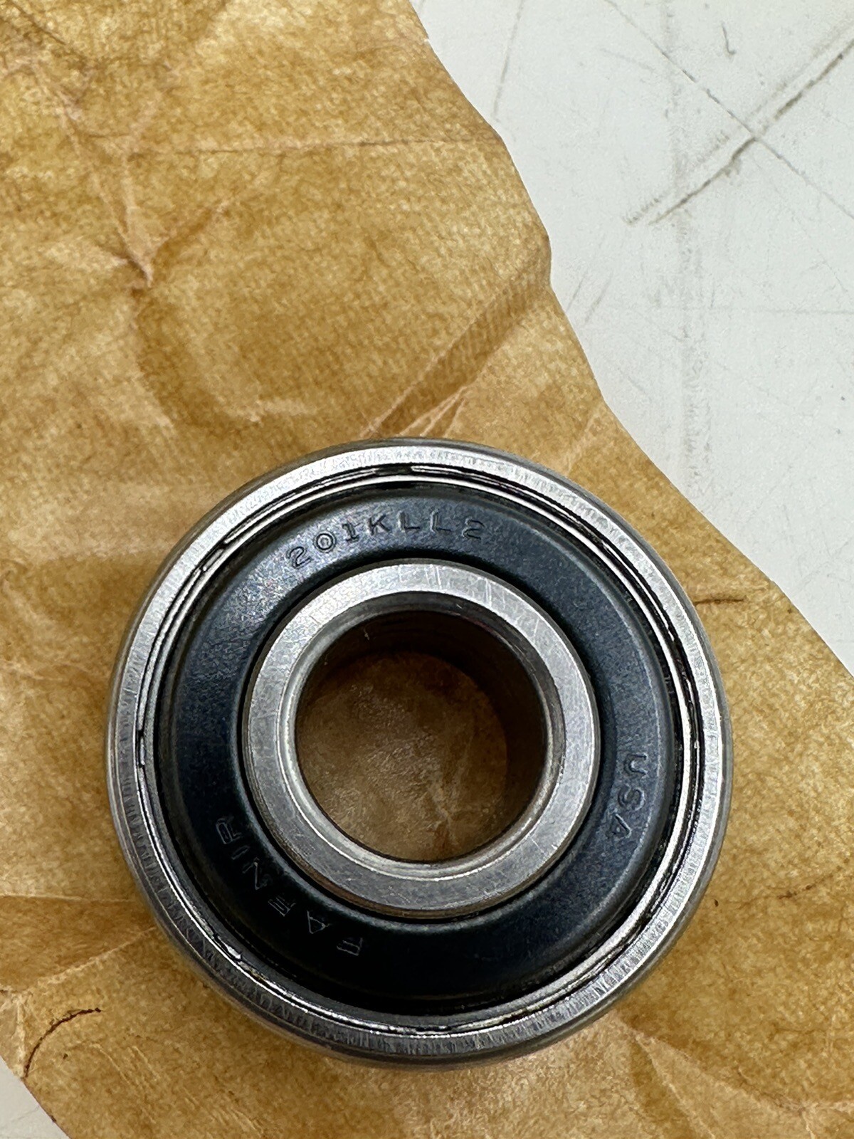 TIMKEN / FAFNIR 201KLL2 Single Row Ball Bearing Made in USA 88501 NEW OEM