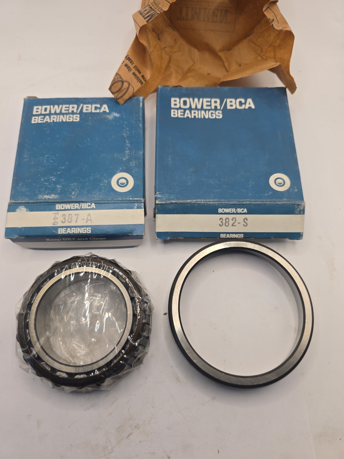 BCA/Bower 382S 387A Tapered Roller Bearing & Cup Federal Mogul