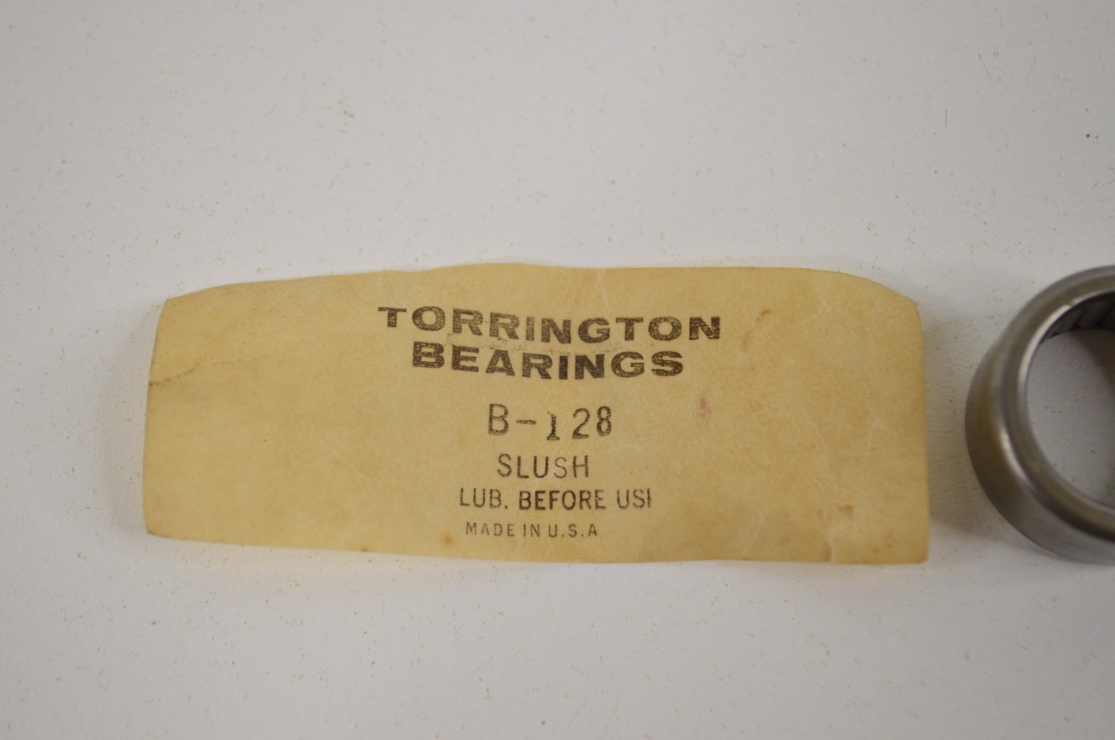 Torrington B-128 Drawn Cup Needle Roller Bearing 3/4″ x 1″ x 1/2″ USA