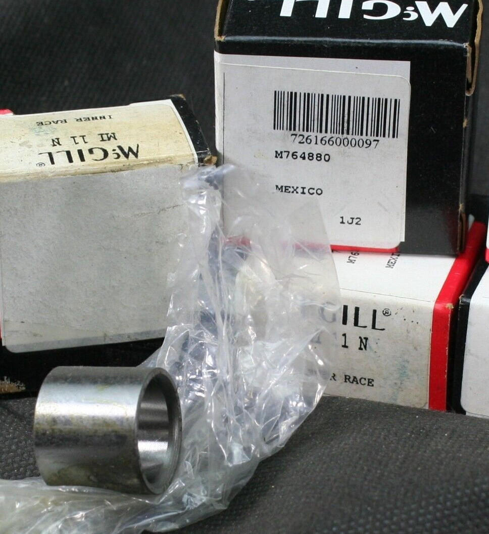 One (1) McGill MI 11 N Needle Roller Bearing Inner Ring 11/16″ ID Mexico NEW