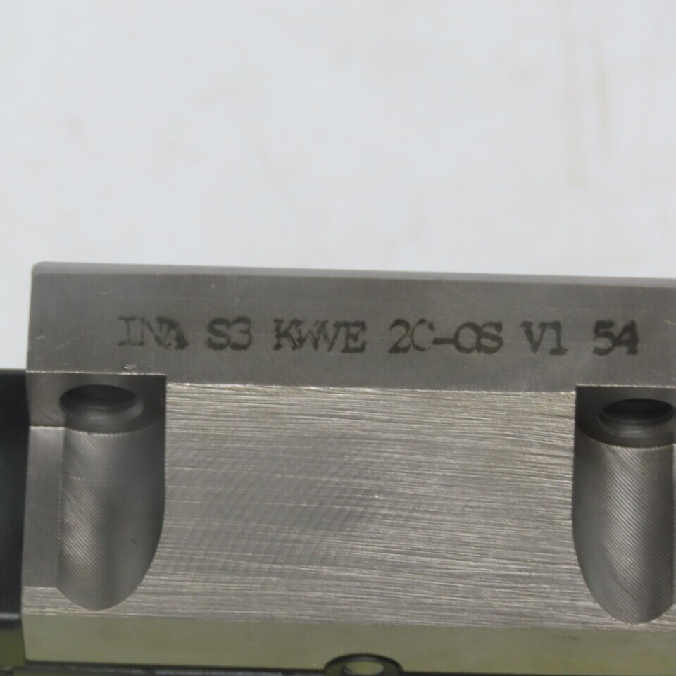 INA KWVE-20-0S Linear Guide Rail Caged Ball Bearing Lot of 2