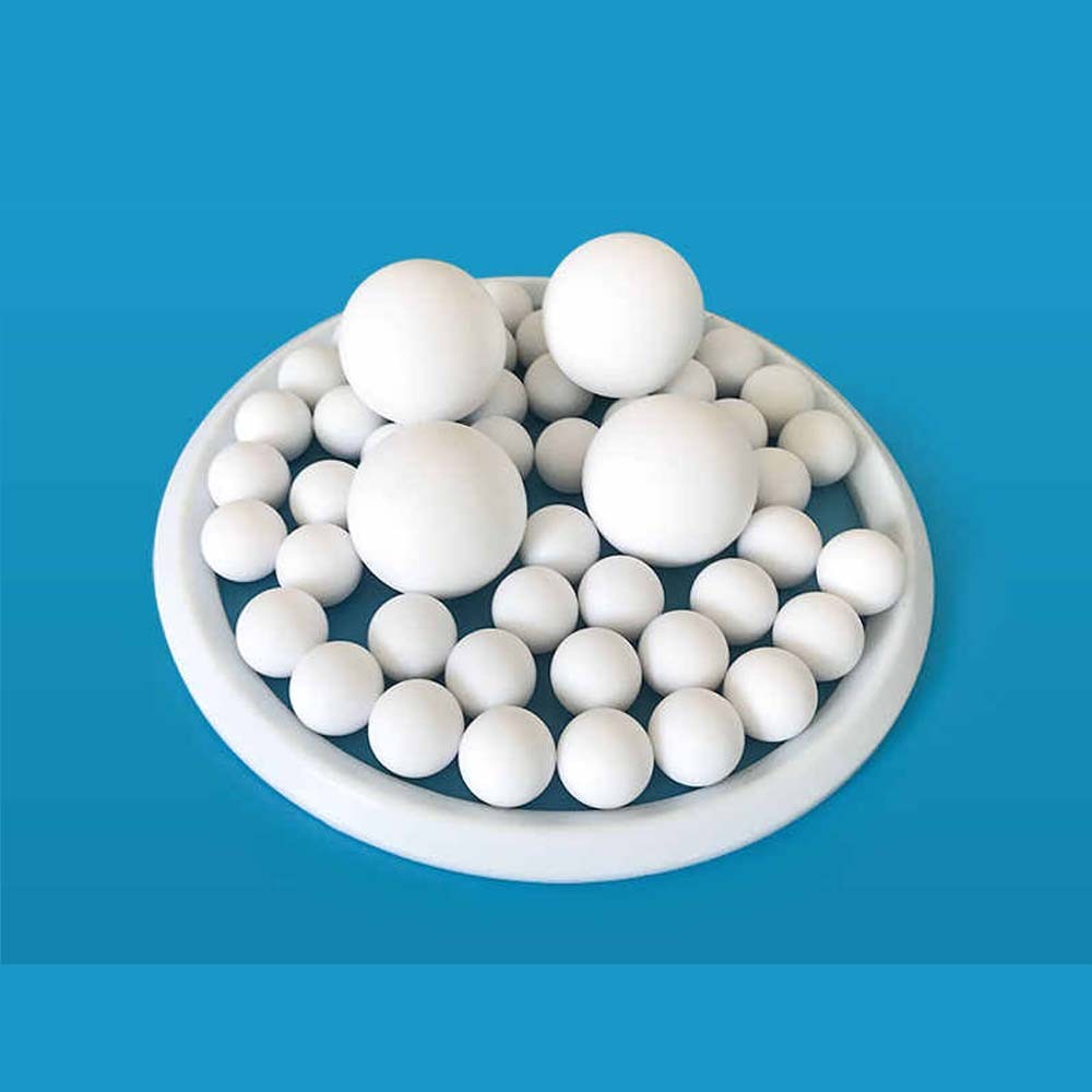 Solid PTFE Plastic White Balls Dia 3-63mm Diaphragm Pumps Seal Balls Valve Balls
