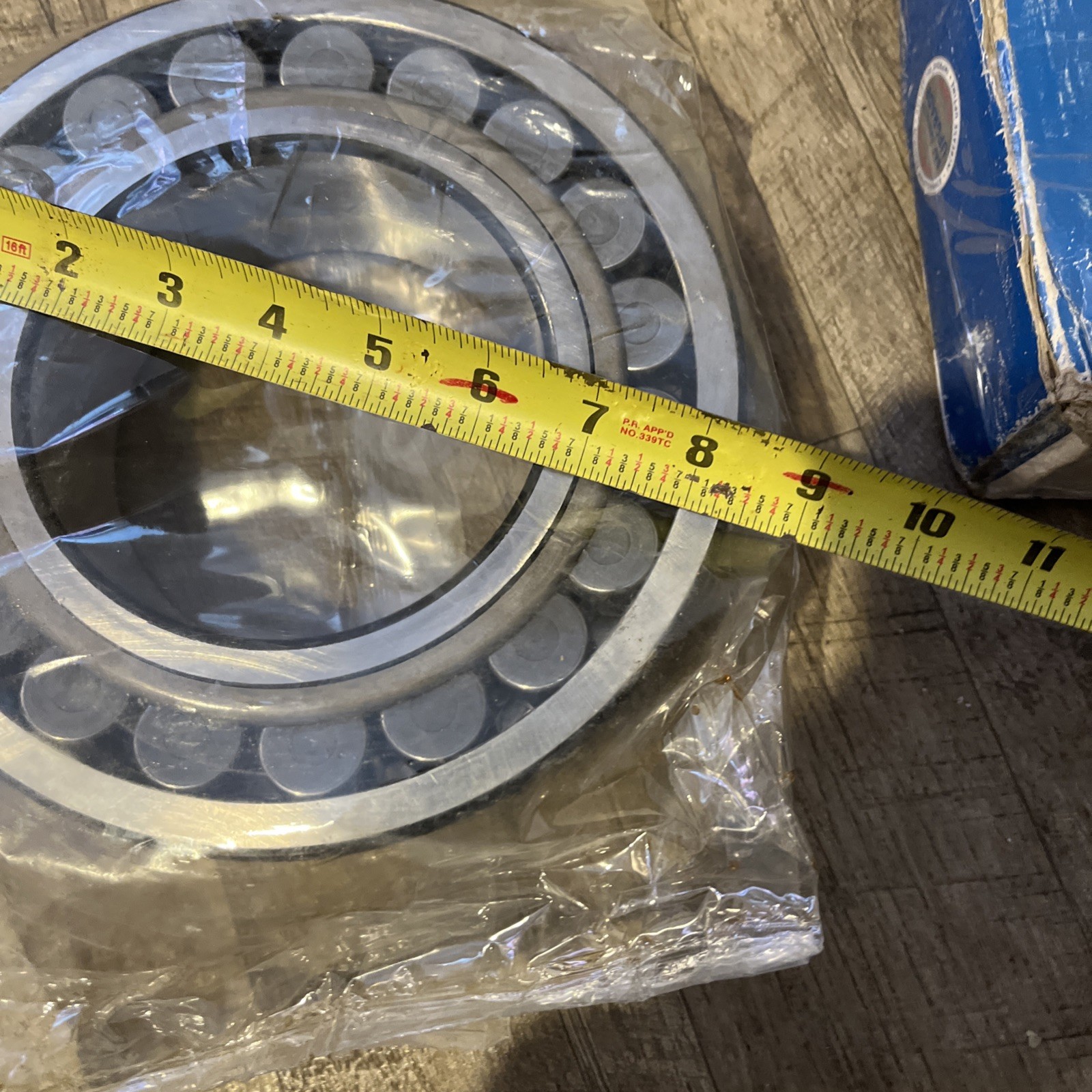 SKF 22224E/C3 Spherical Roller Bearing, 8 3/8”OD 4 3/4” ID 2 3/8” Width NOB