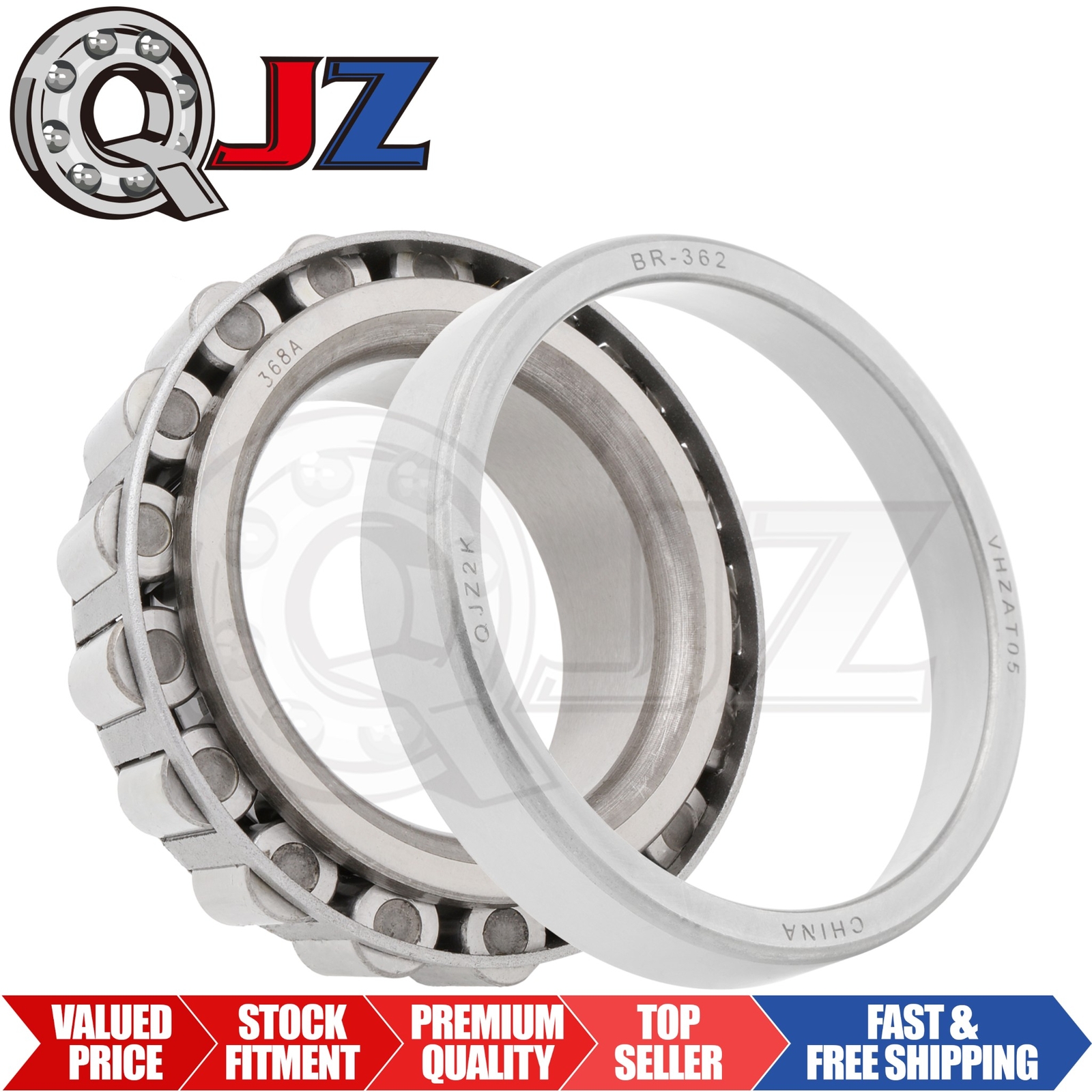 [Qty.1] 368A-362 Tapered Roller Bearing Set Cone & Cup [2.0 in ID x 0.7874 in W]