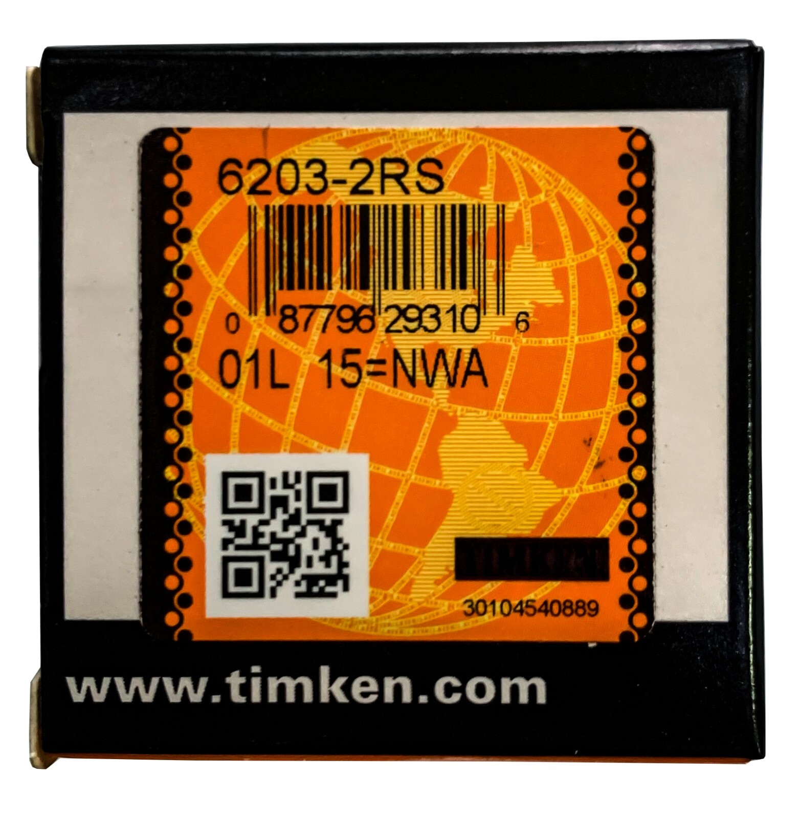 10PACK TIMKEN 6203-2RS 17X40X12MM Double Rubber Sealed Bearings