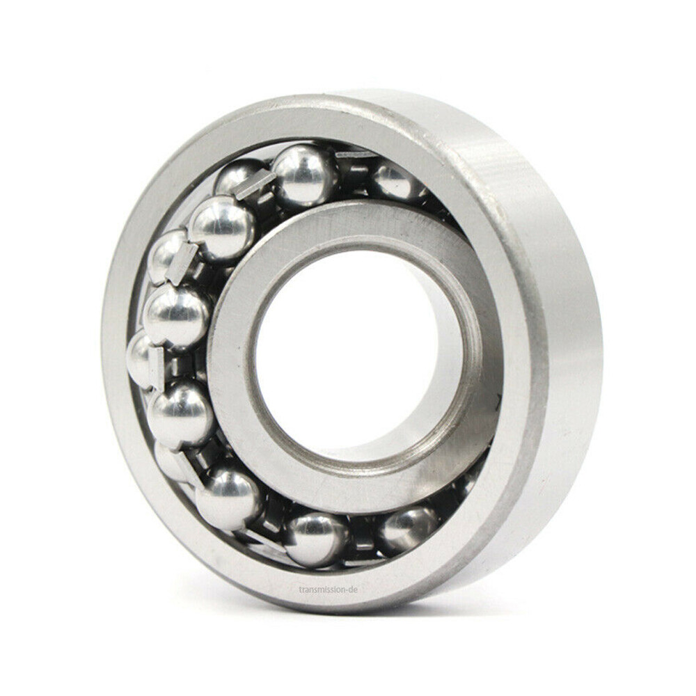 Bore 7mm-50mm Self Aligning Ball Bearings Double Row Ball Bearings NO.1018-2207