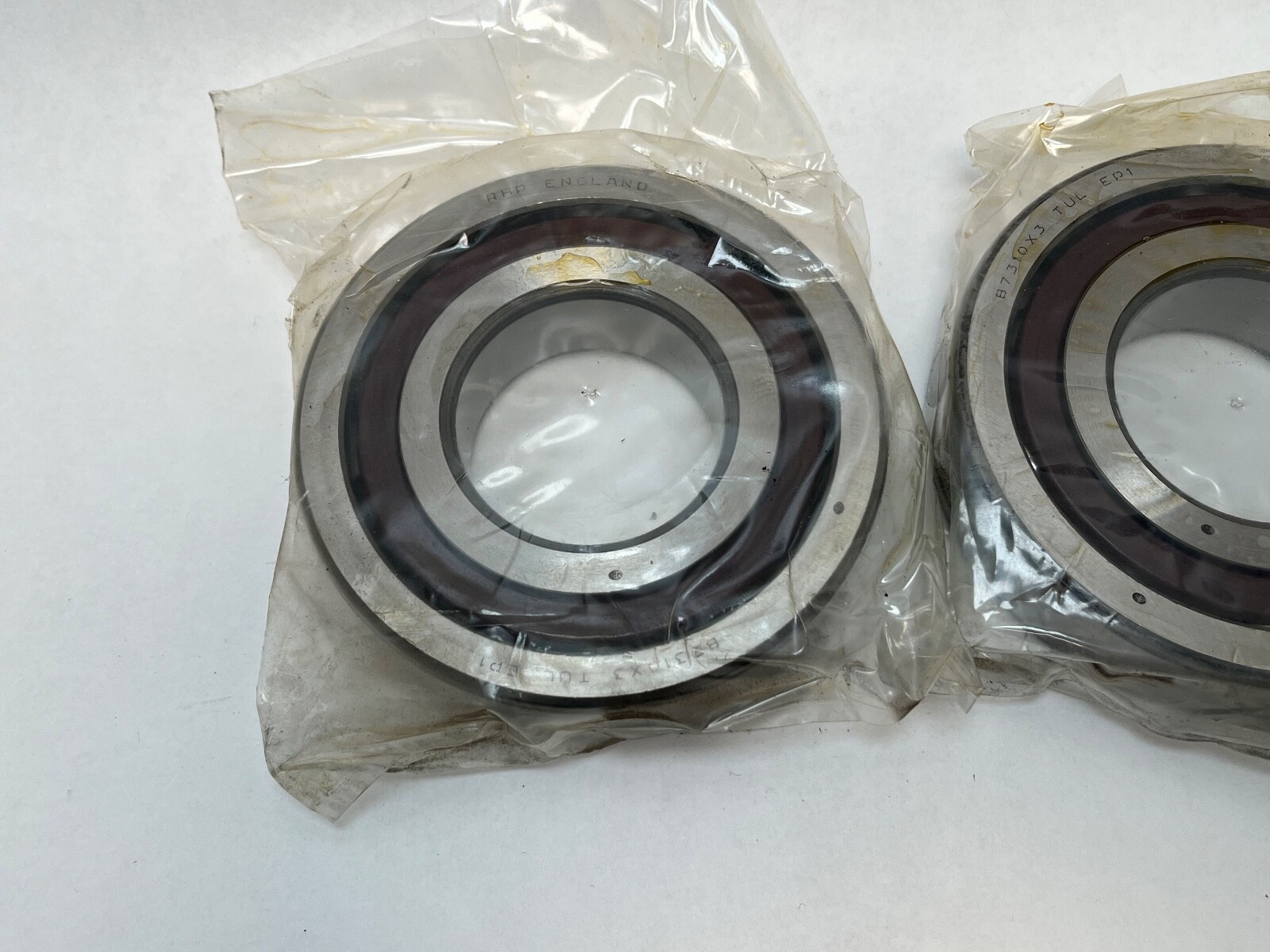 RHP 7310ETDUL Angular Bearing 7310-E-T-DUL-P0 B7310X3TULEP1 50x110x27 mm 2 Pcs