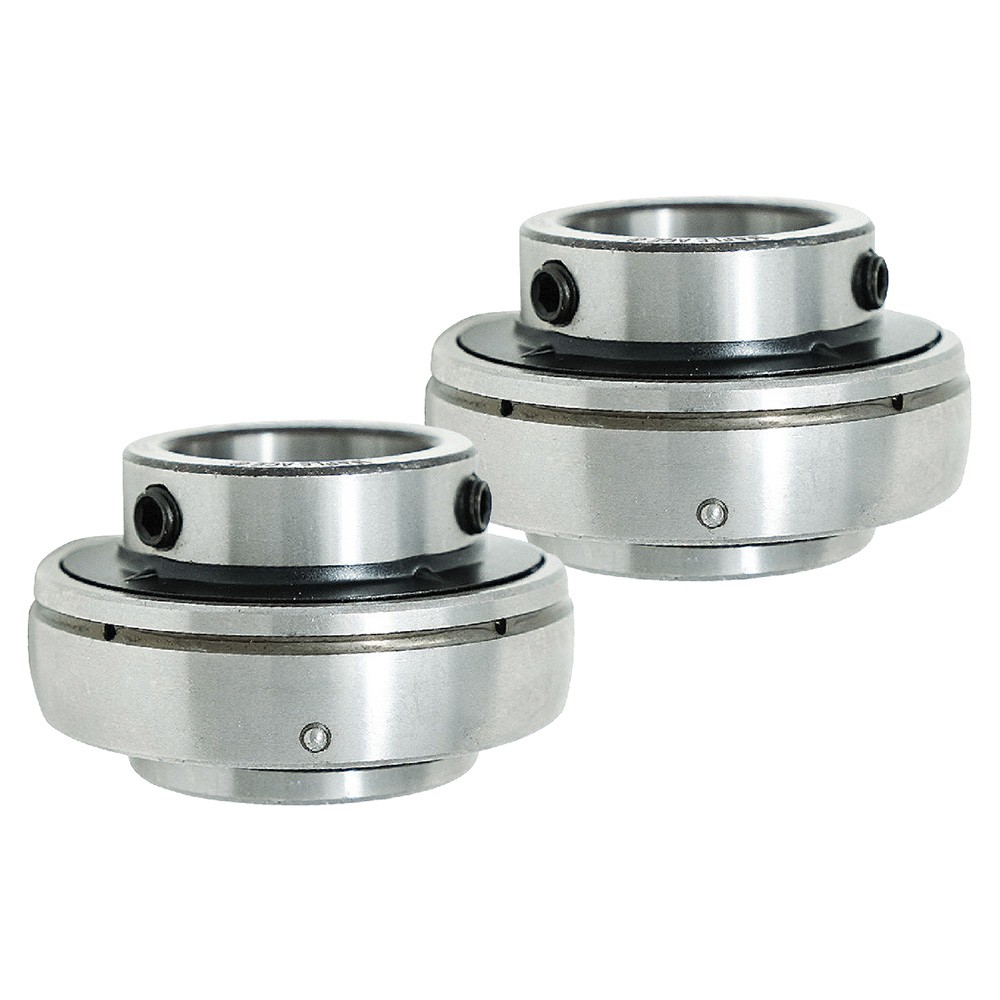 UC205-16 Insert Bearing 1″ Bore, Spherical OD, Set Screws, Lube Hole (Qty 2)