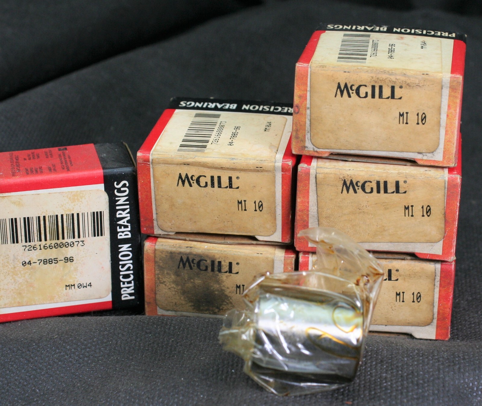 One (1) McGill MI 10 Needle Roller Bearing Inner Ring 5/8″ ID USA NEW