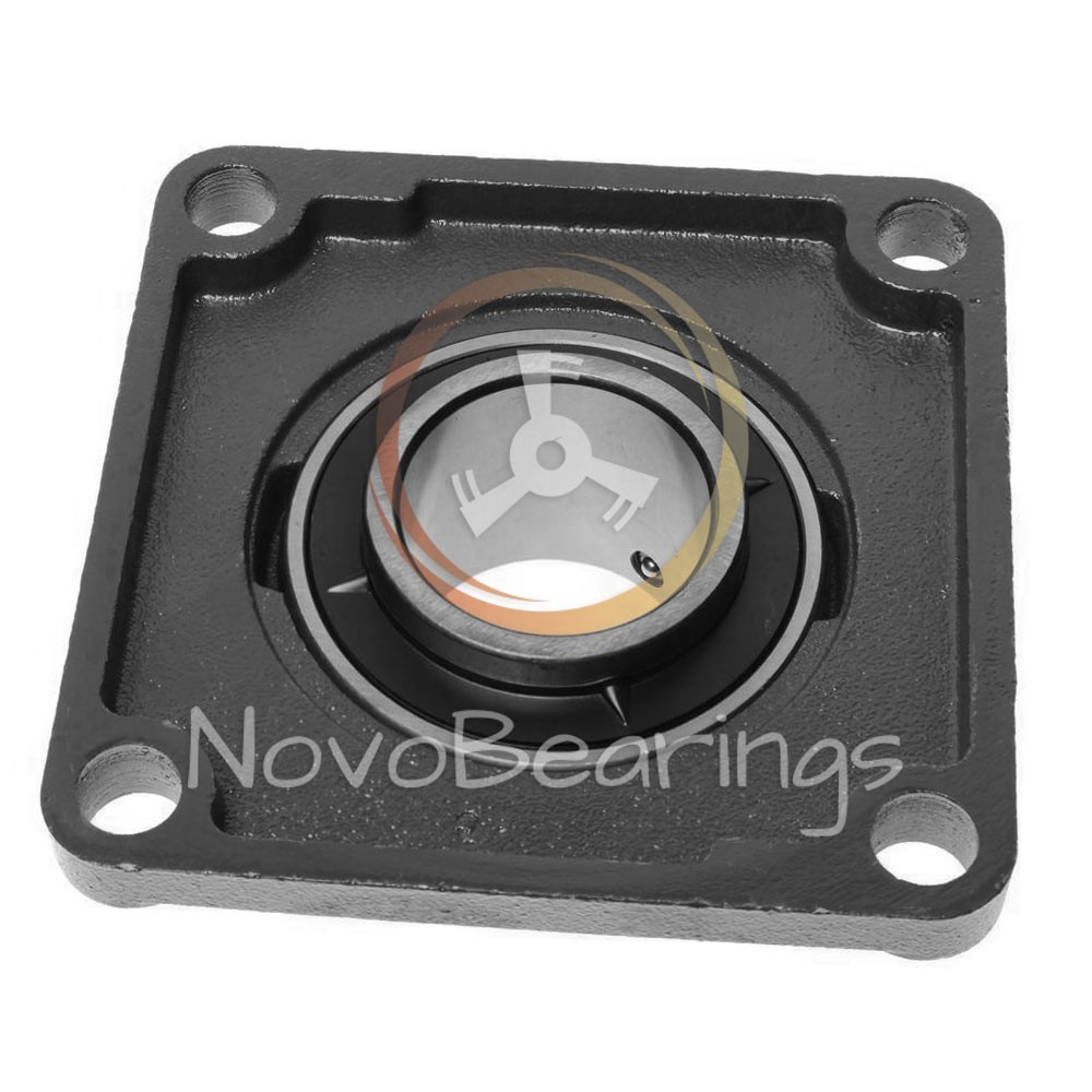 UCF207 (117 mm Square) 4-bolt Flanged Bearing Unit for 35 mm shaft by SNR brand