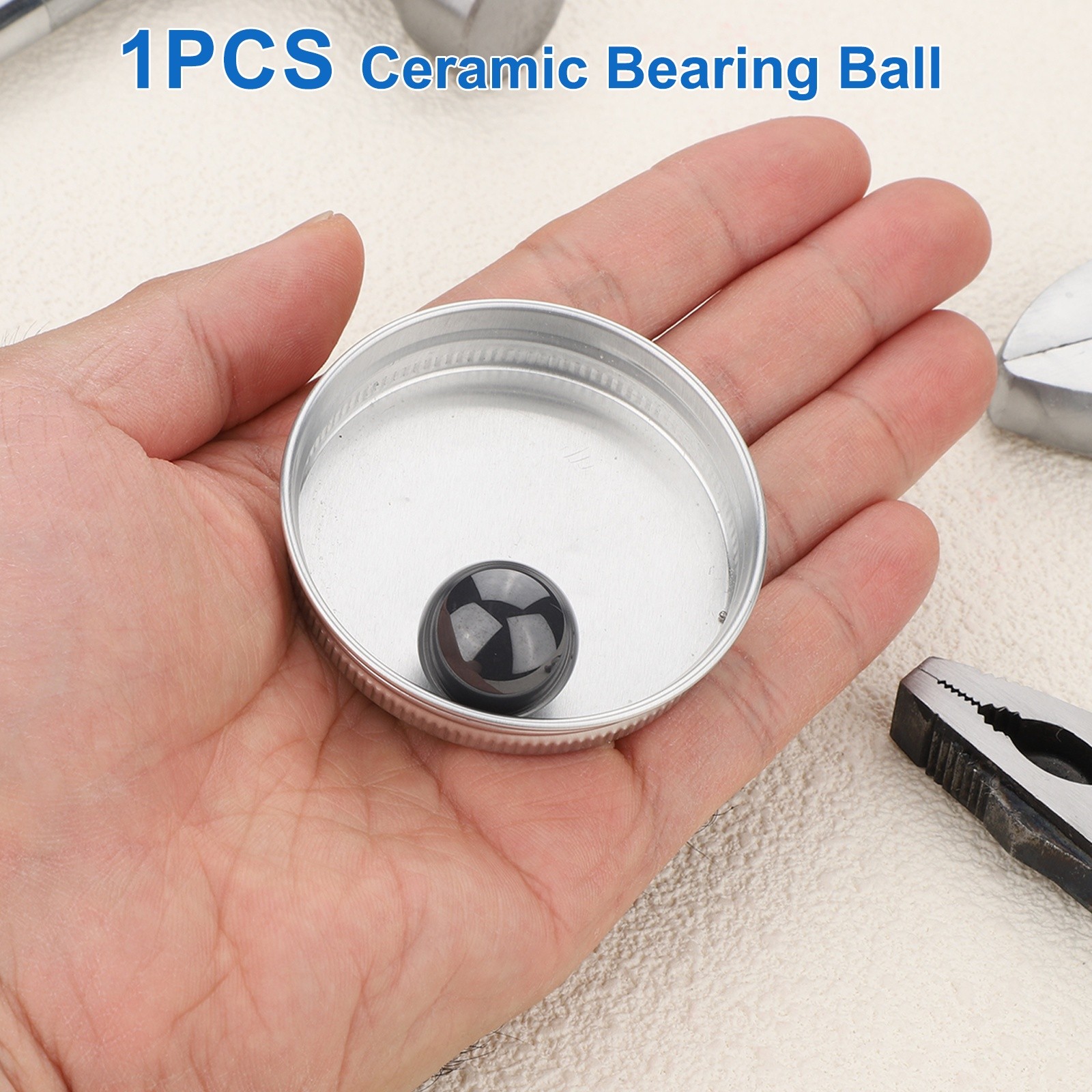 1pcs Ceramic Bearing Balls 3/4″ 19.05mm, Si3N4 Silicon Nitride G10 Precision