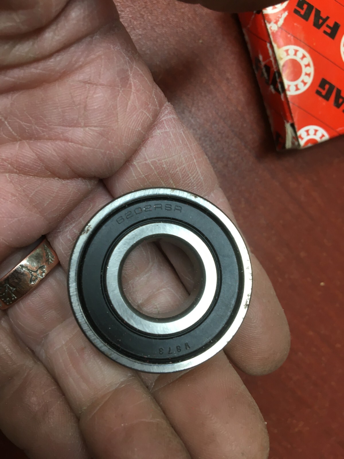 FAG 6202 2RSR L038 C3 Deep Groove Ball Bearing