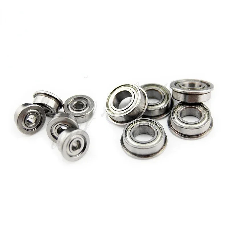 20pc MF52ZZ MF63ZZ MF148ZZ Miniature Flange Bearing Thin Wall Metal Shielded