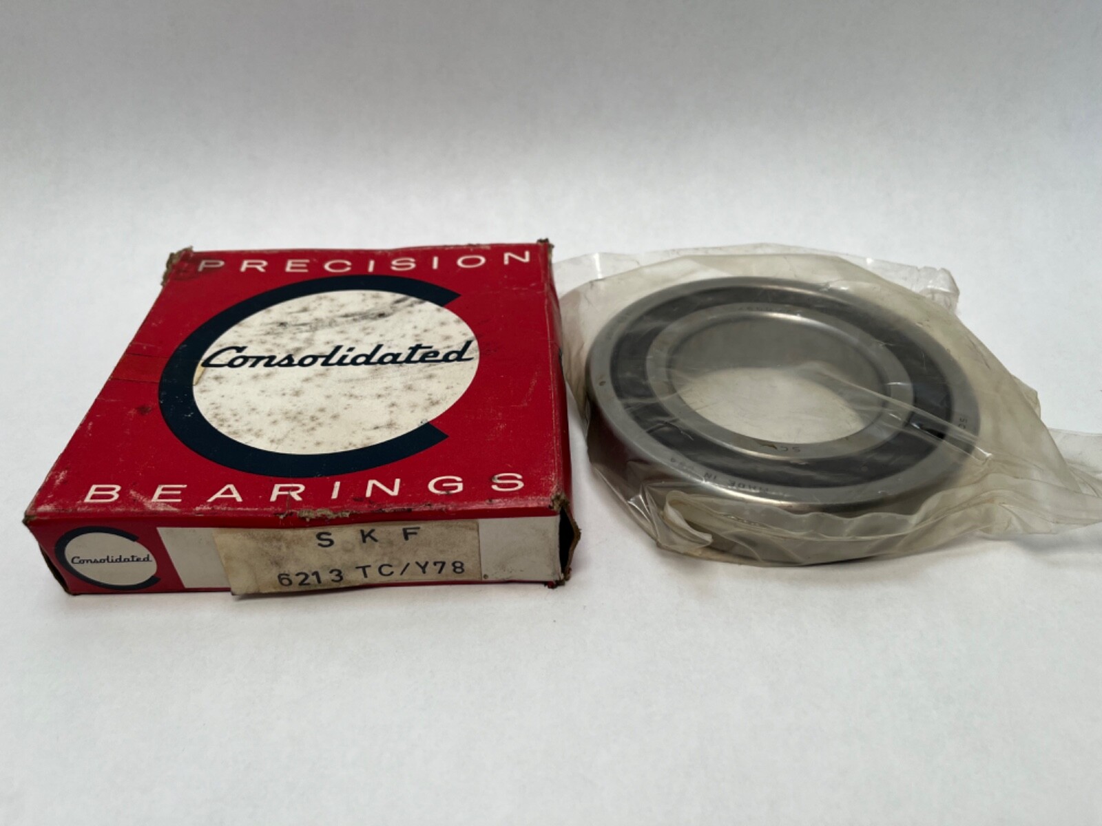 SKF 6213TCC78 Bearing Open 65x120x23 mm 6213-TC-C78 6213-P5 466807 USA