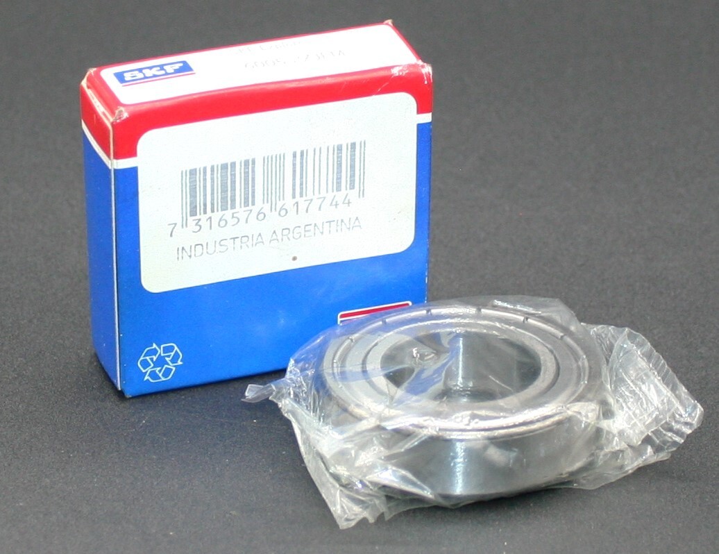 One (1) SKF 6005 2ZJEM Deep Groove Bearing 25MM ID 6005 2Z/C3GJN Argentina NEW