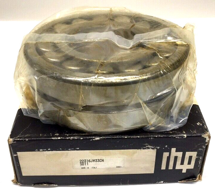 RHP 22316JW33CN Spherical Roller Bearing 80mm ID 170mm OD 58mm Width Strt Bore