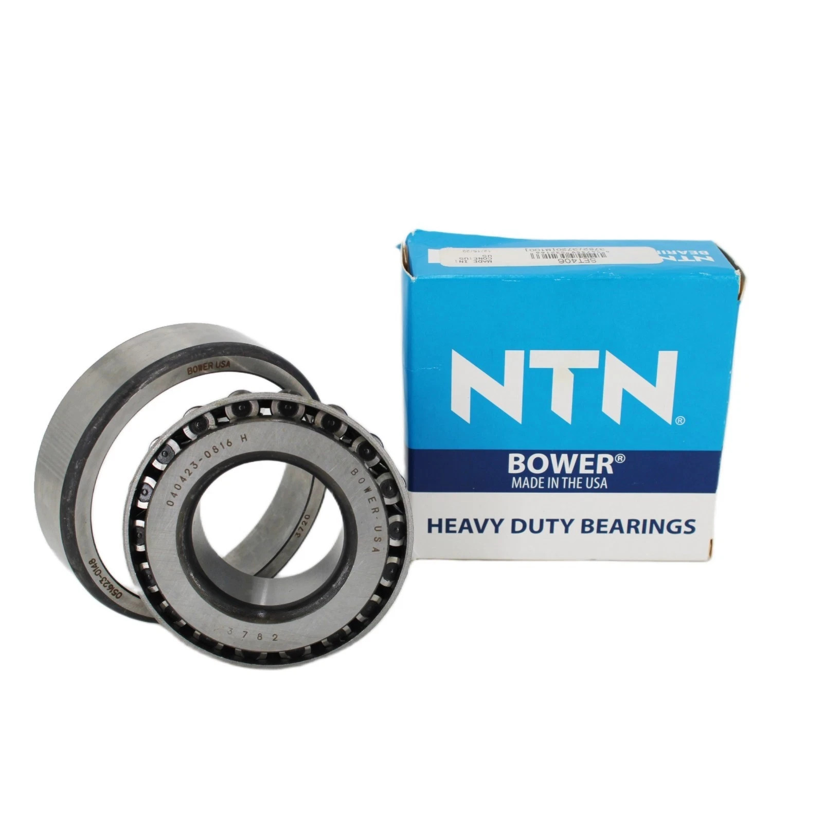 Set406 Set 406, Cup 3720, Cone 3782 NTN BOWER Wheel Bearing and Race