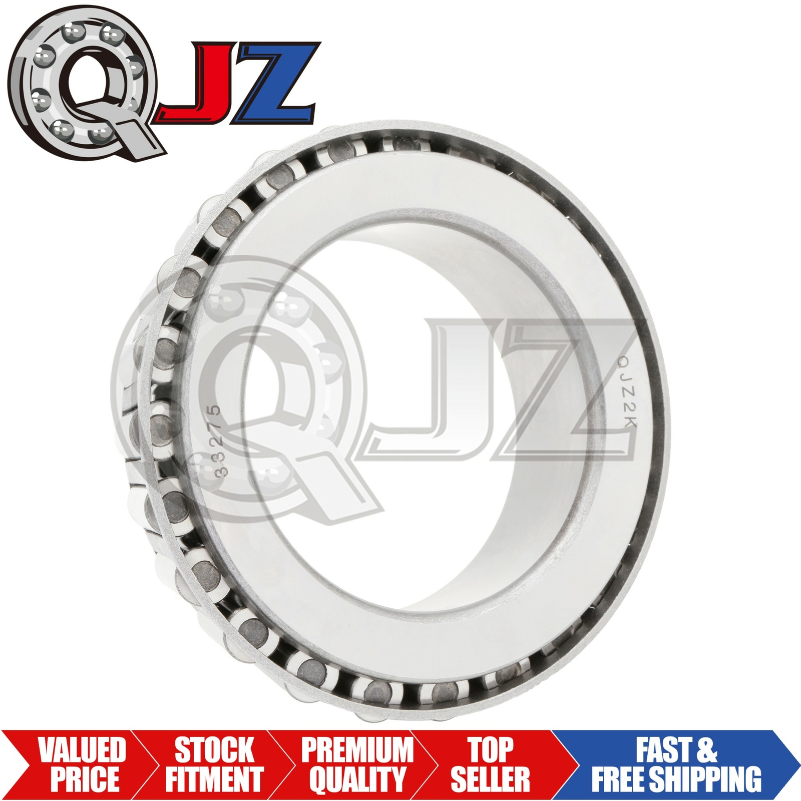 [1-Pack] 33275 Tapered Roller Bearing Inner Cone 2-3/4″ (Bore) x 1.1875″ (Width)