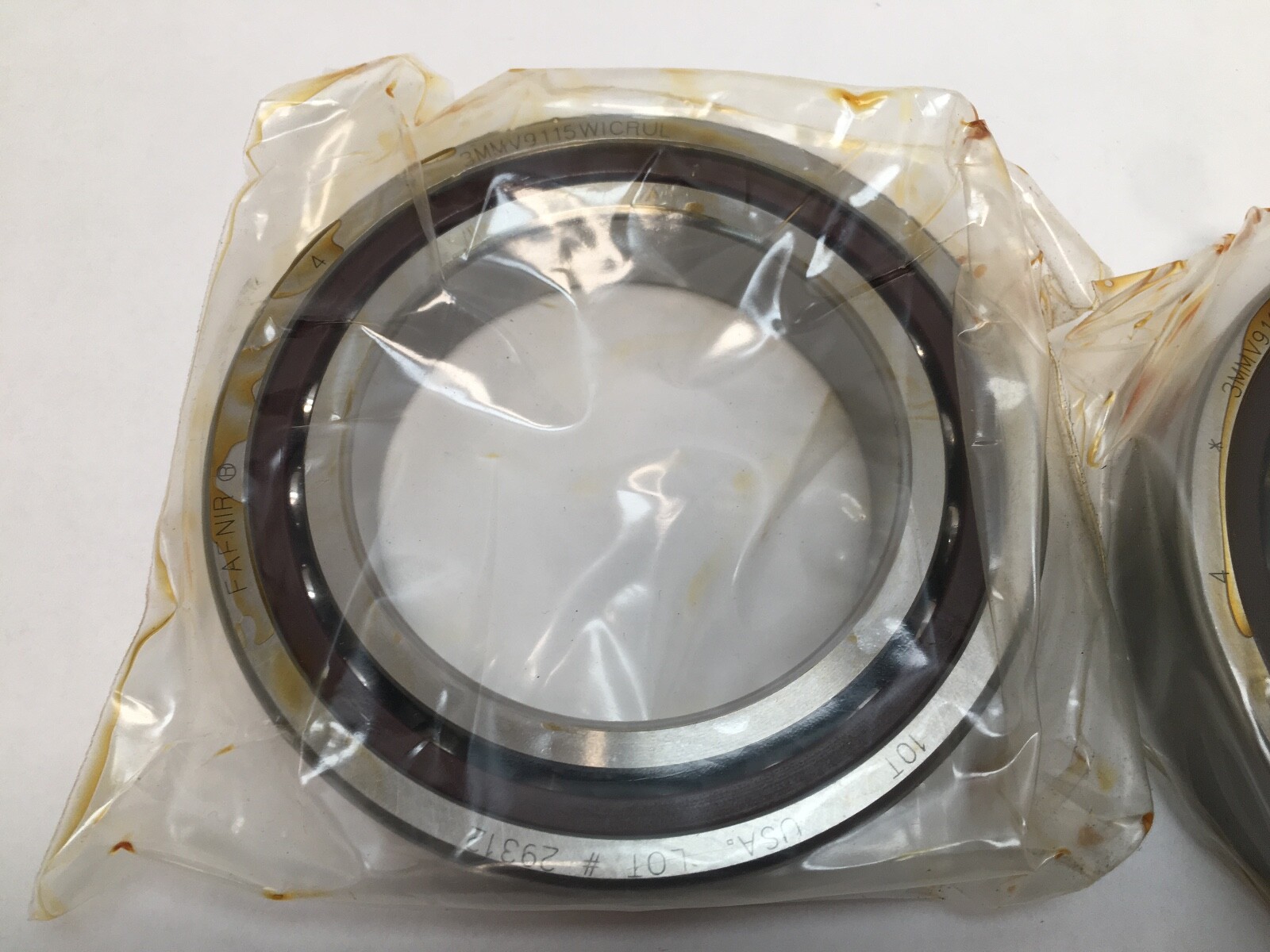Fafnir 3MMV9115WI-DUL Bearing 75x115x20mm 7015-A 3MMV-9115-WI-CR-DUL USA 2 Pcs
