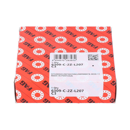 6309-C-2Z-L207-C3 FAG/Schaeffler Technologies 45 x 100 x 25 mm DEEP GR. BALL …