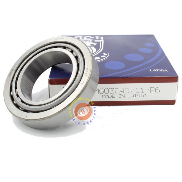 LM603049/11 P6 Tapered Roller Bearing Set – Baltic Bearing Company