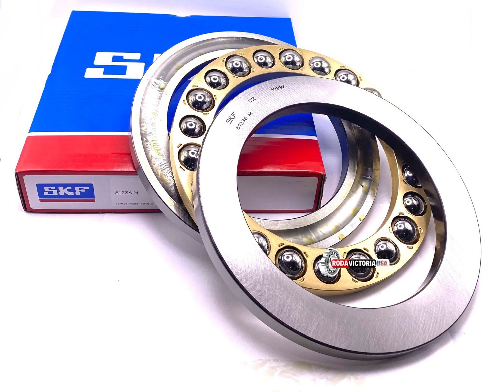 SKF 51236 M Axial Deep Groove Ball Bearing 180x250x56 mm