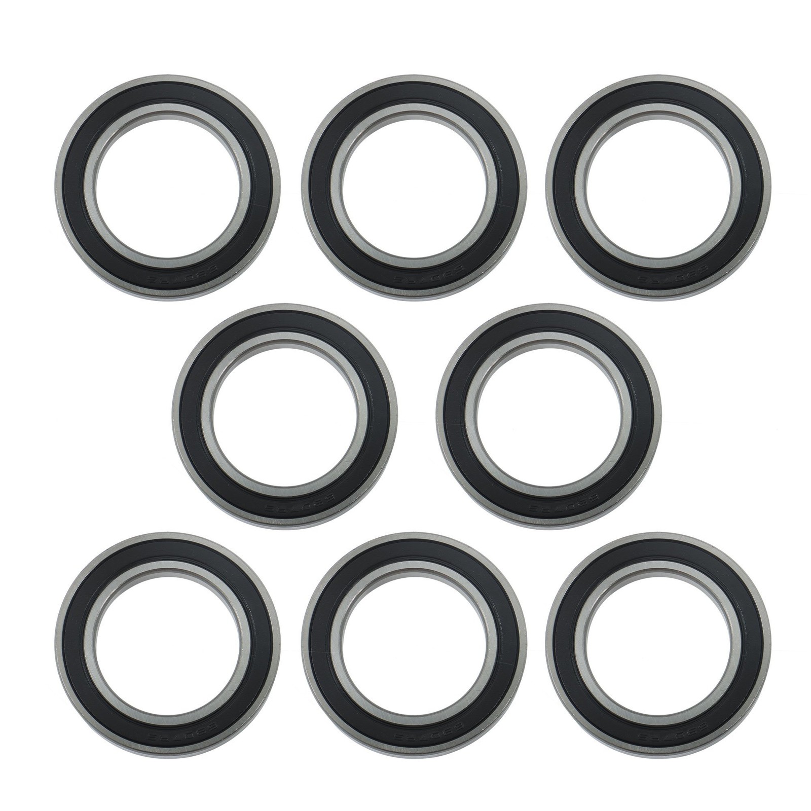 6907-2RS Deep Groove Bearings 10pcs 35x55x10mm Rubber Sealed Set