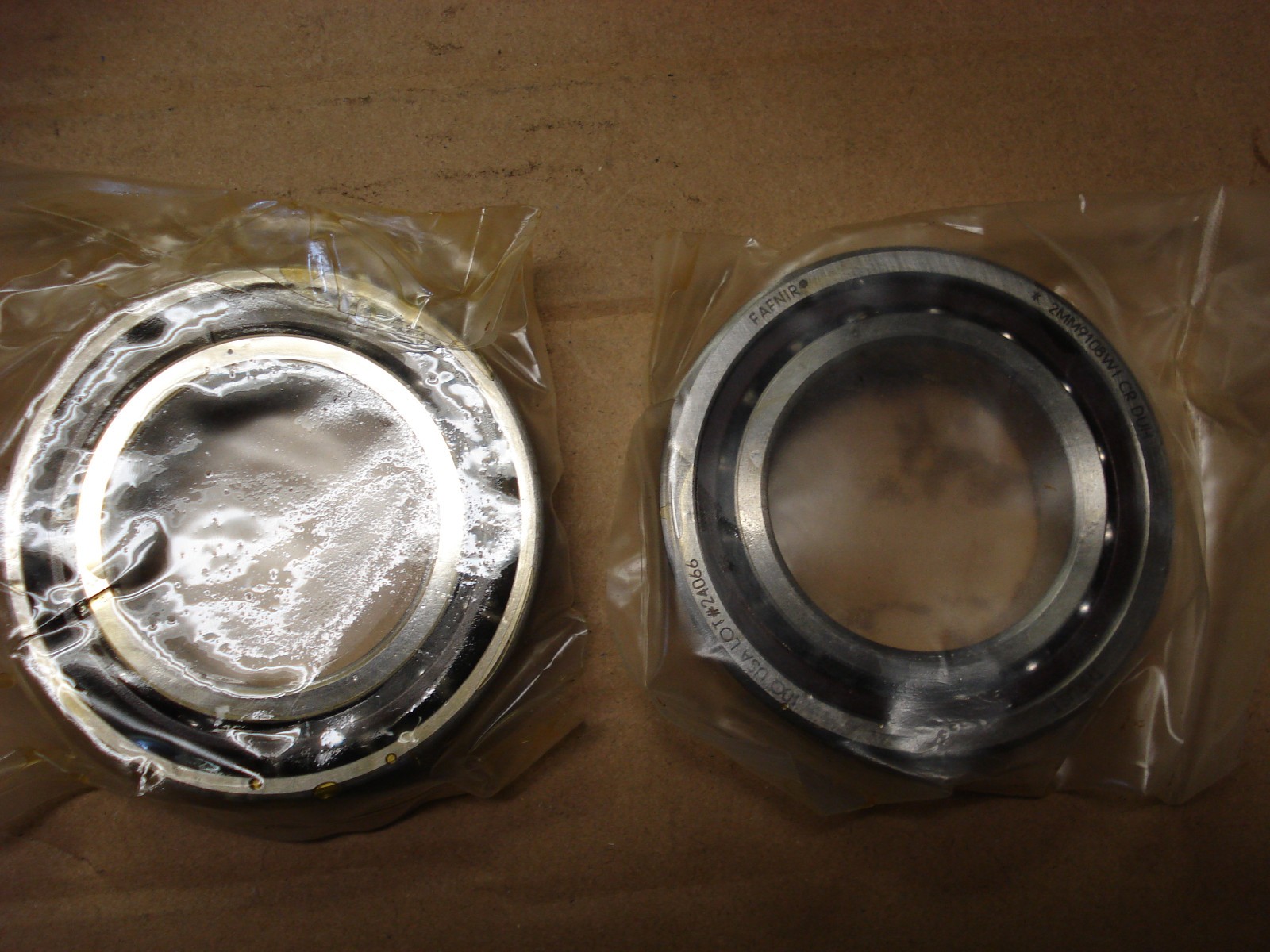 Set of 2, Fafnir SUPERPRECISION 2MM9109WI-DUH Bearing 45x75x16 mm