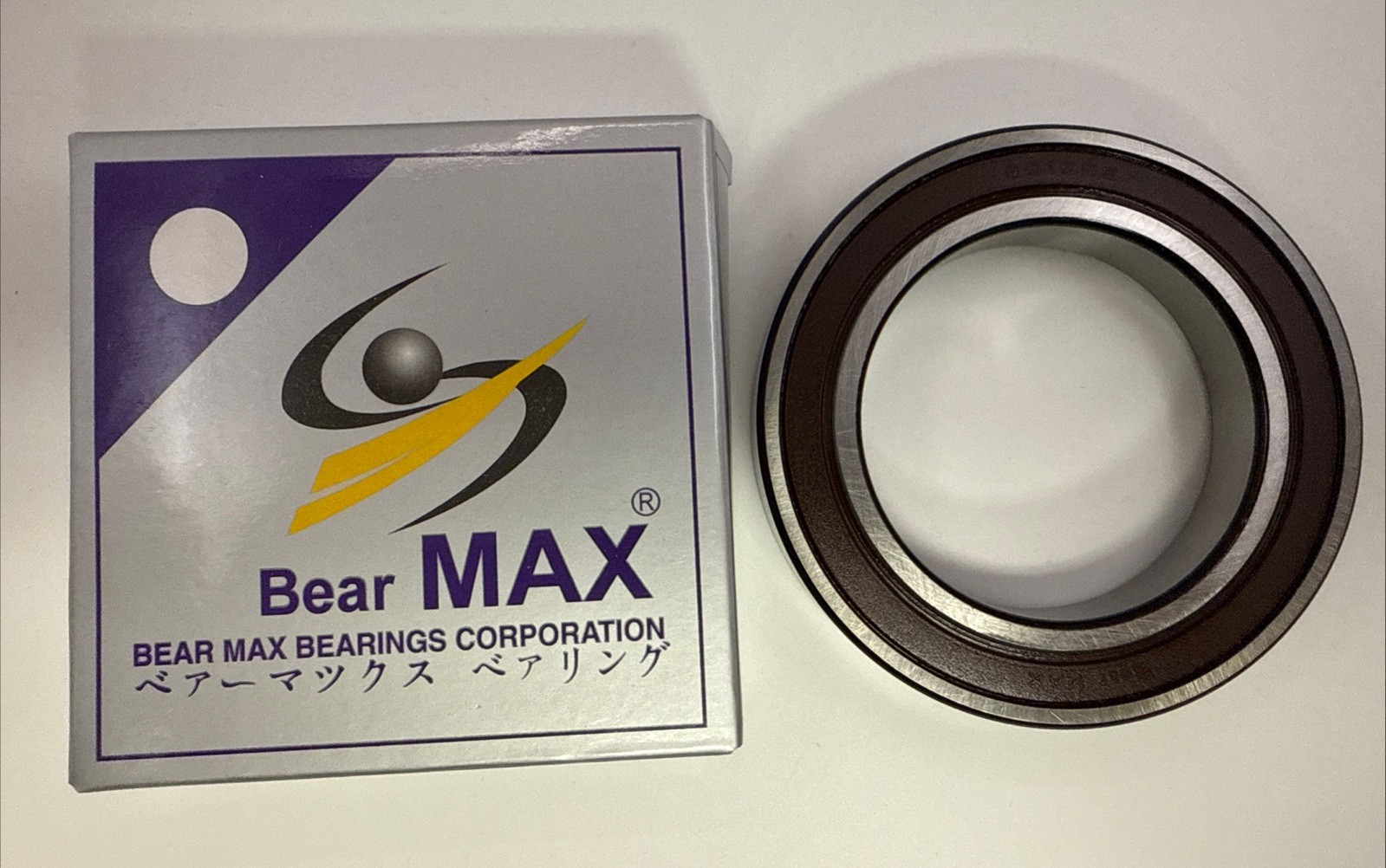 2 pcs BearMAX 6015-2RS 75x115x20mm Rubber Seal Deep Groove Ball Bearings 60152RS