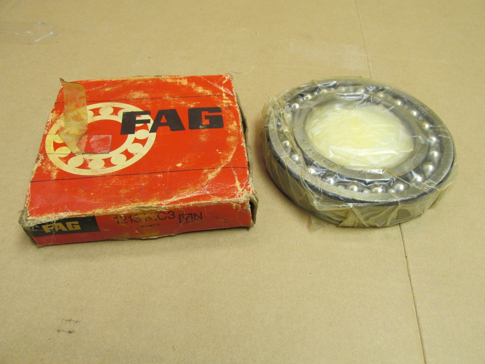FAG 1216KC3 Self Aligning Bearing 80x140x26 mm 1216 K C3 1216K