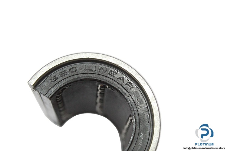 SBC SBE25UUOP LINEAR BALL BUSHING_25 mm_UU (Seals On Both Sides)_Open Type