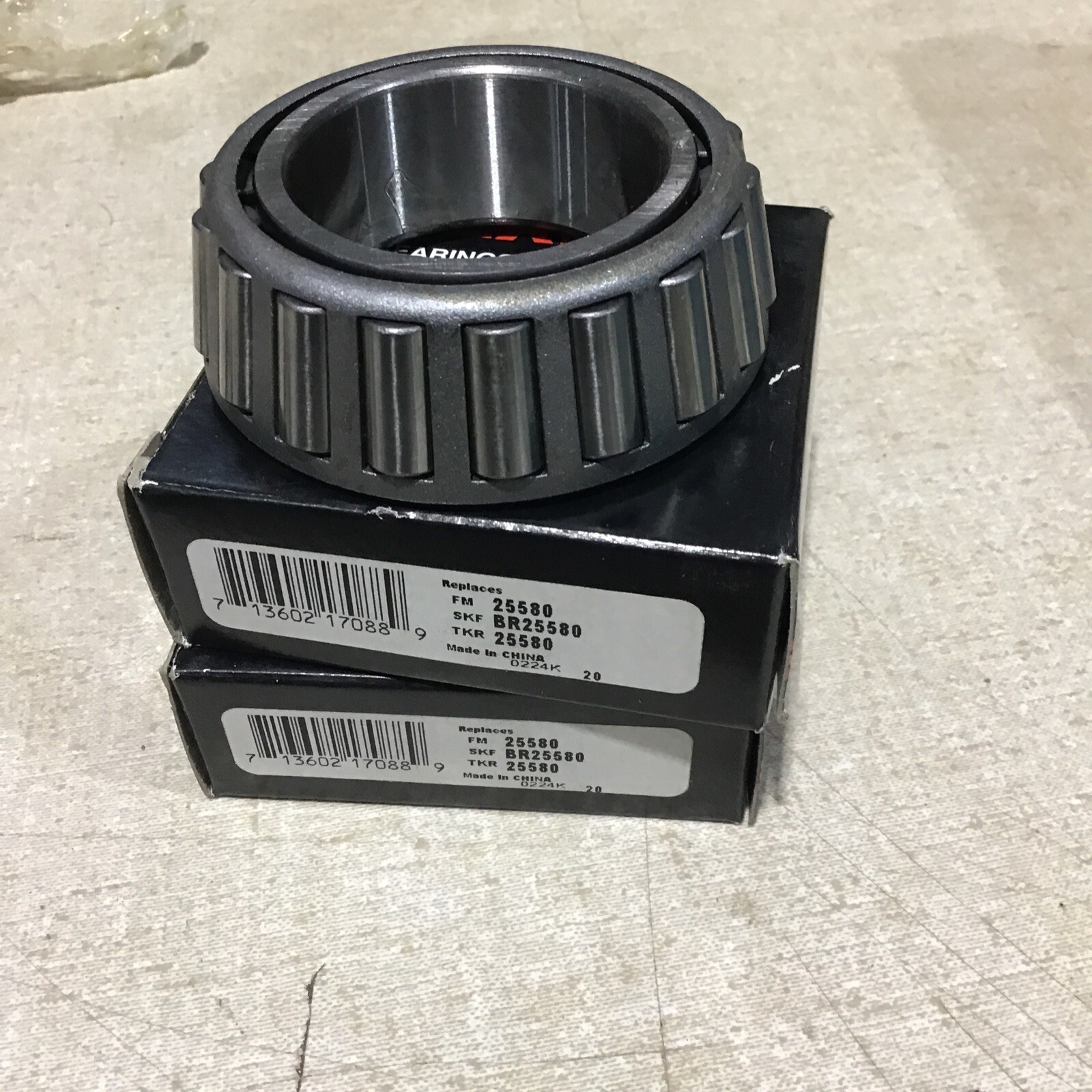 Lot of (2) AutoExtra 25580 Bearing Cone
