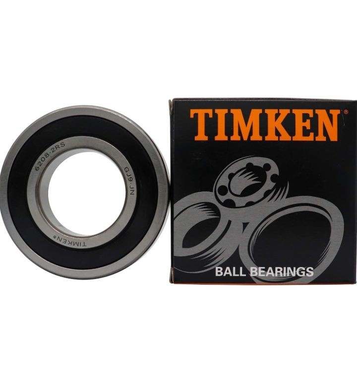 2PCS TIMKEN 6208-2RS 40X80X18MM Double Rubber Seal Bearings 6208RS NEW