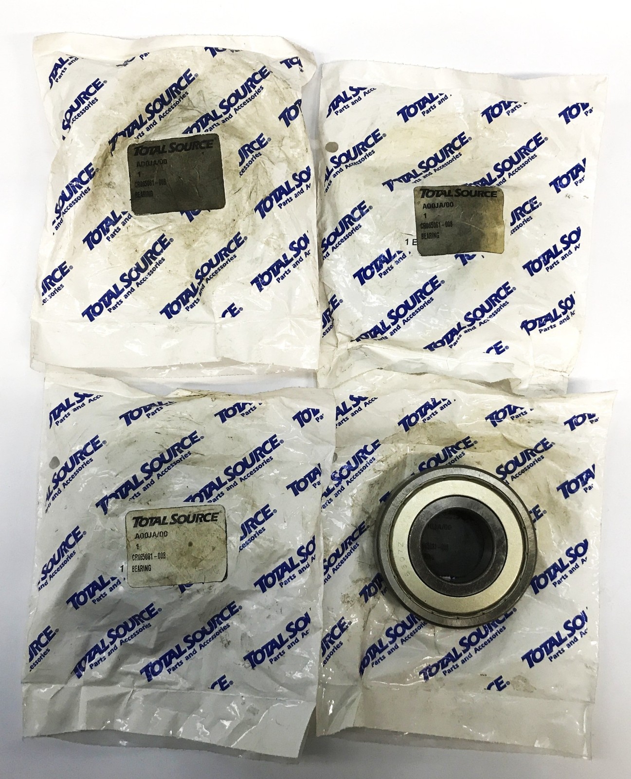 Total Source Raymond Single Shield Ball Bearing CR065081-008 [Lot of 4] NOS