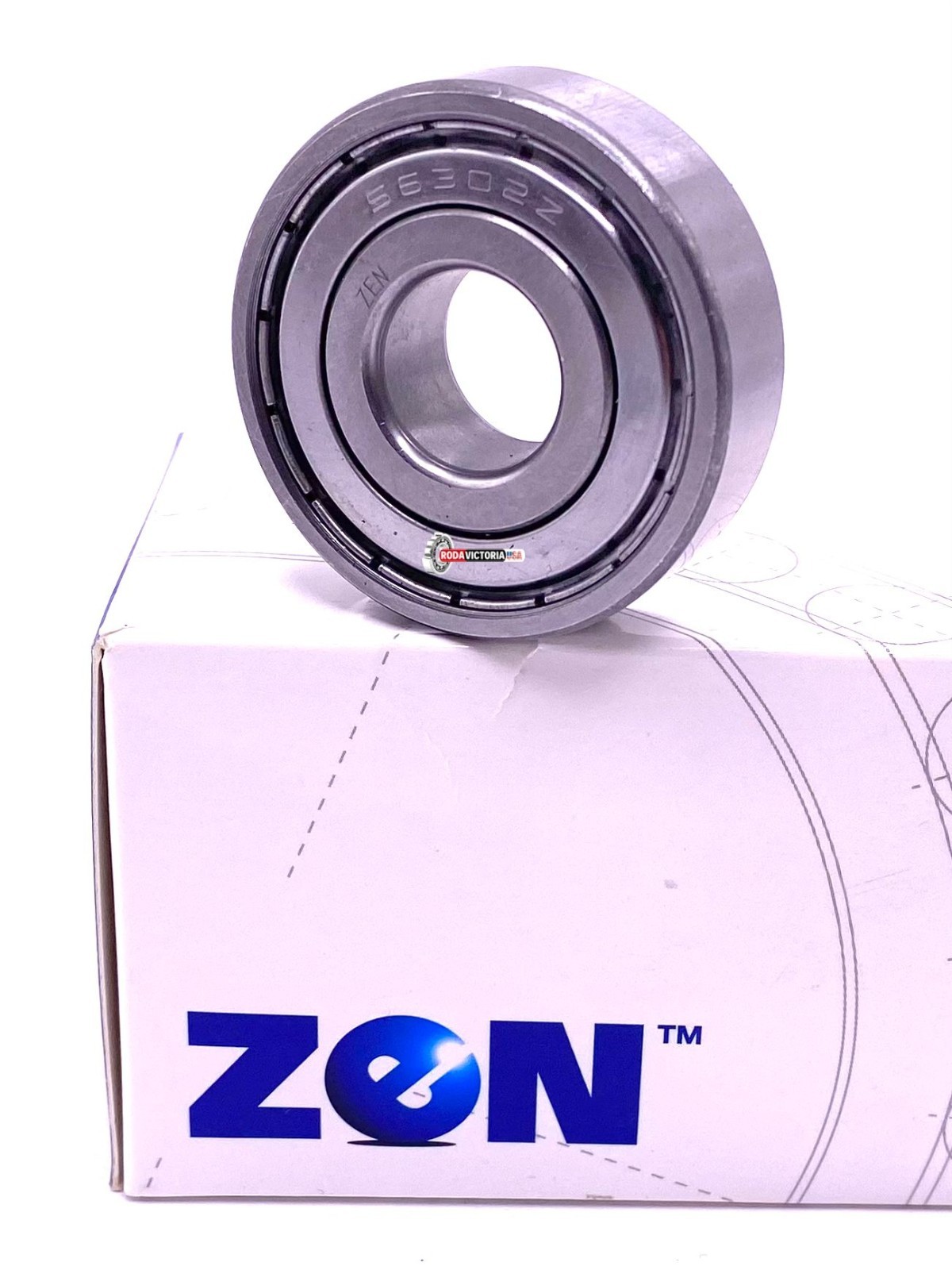 ZEN S6302 ZZ Stainless Steel Ball Bearing Metal Shielded W6302 ZZ 15x42x13 mm