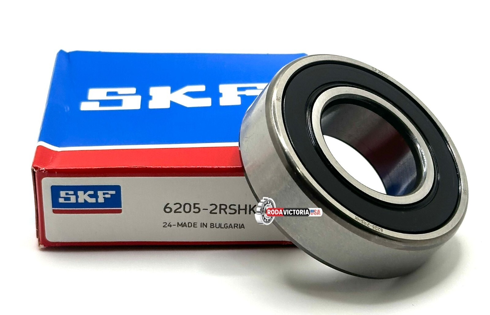 SKF 6205 2RSH K BALL BEARING, RUBBER SEALED, TAPERED BORE 1:12 25x52x15mm