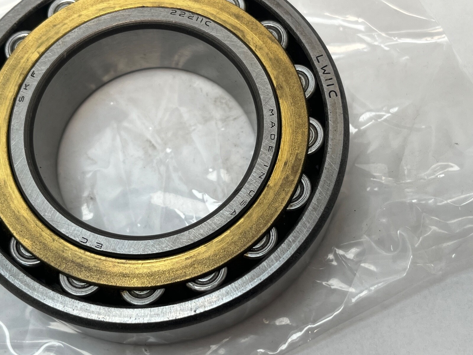 SKF 22211-CY Spherical Bearing 55x100x25 mm 22211-C-Y 22211CCY USA