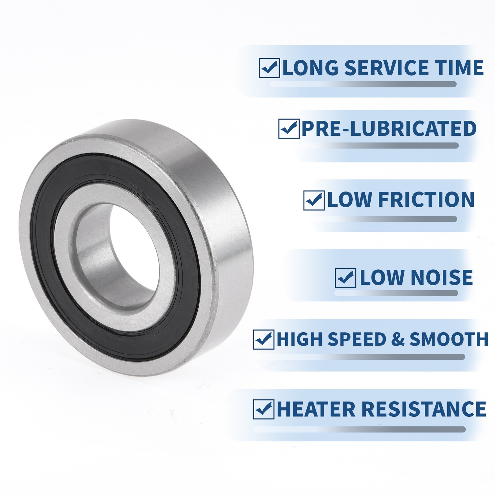 63/32DDU Deep Throat Ball Bearings 32x75x20mm 1pc Scooter Wheel