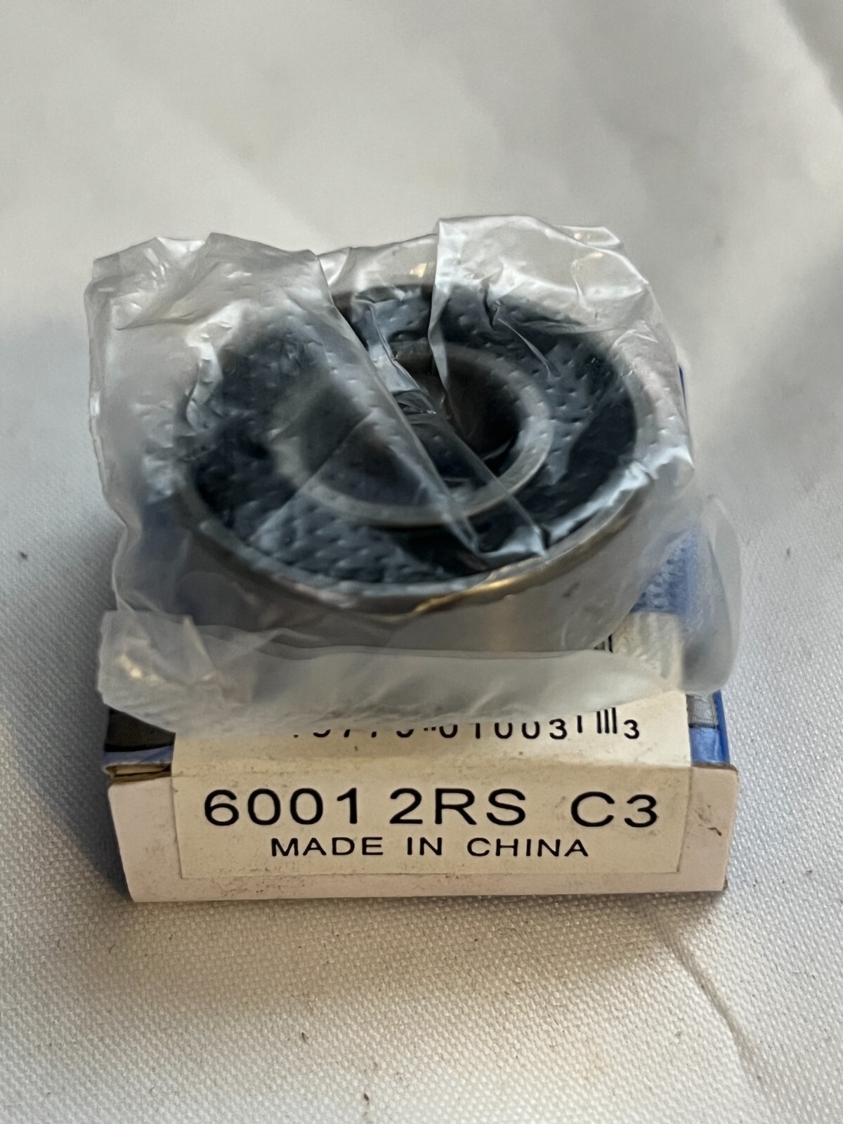 6001-2RS C3 ReliaMark Brand Rubber Seal Ball Bearing 12x28x8 6001 2RS 6001RS
