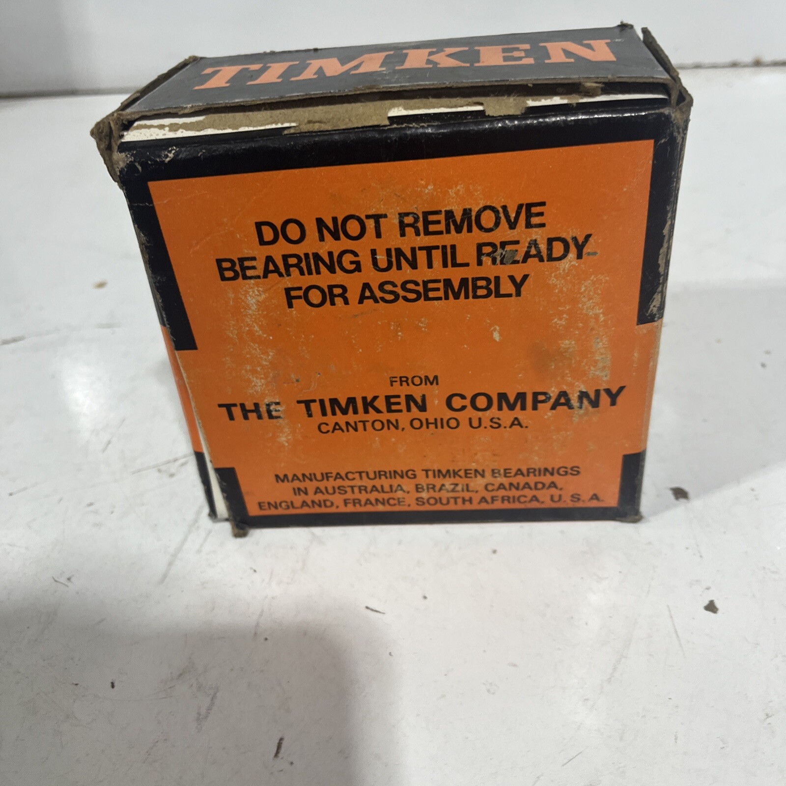 Timken 29675/29622D Double Taper Roller Bearing Cone&Cup 2-3/4″ ID 4-1/2″ OD USA