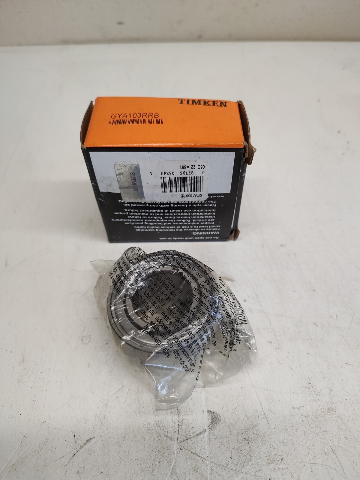 GYA103RRB 1-3/16 Insert Bearing Set Screws Style Timken FAFNIR