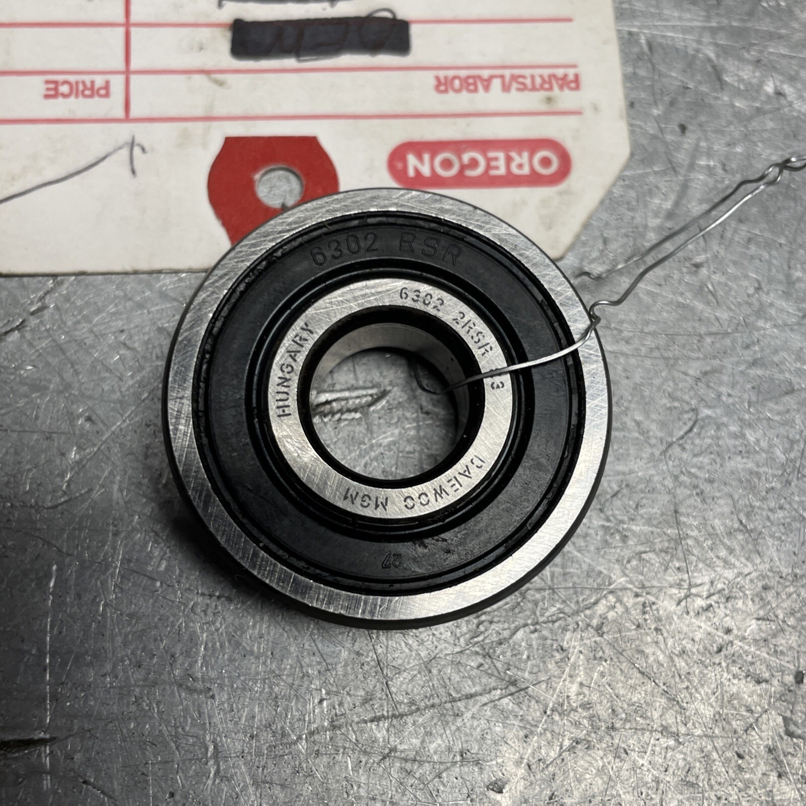 NOS DAEWOO BEARING 6302 2RSR C3 HUNGARY