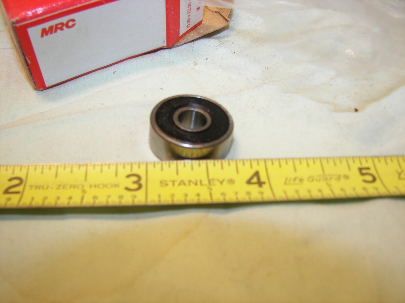 New Old Stock MRC R4AZZ H401 Deep Groove Double Sealed Ball Bearing *Box of 10*