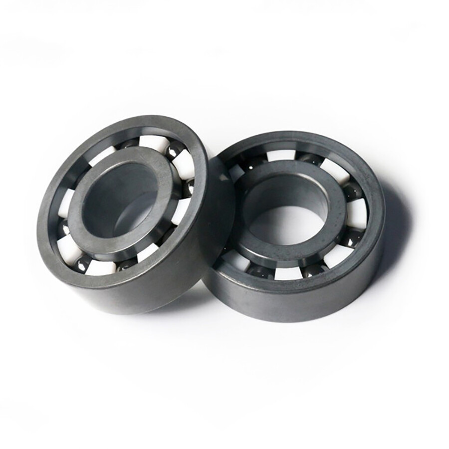 ID 3-50mm Si3N4 Silicon Nitride Full Ceramic Ball Bearings With Cage Insulation